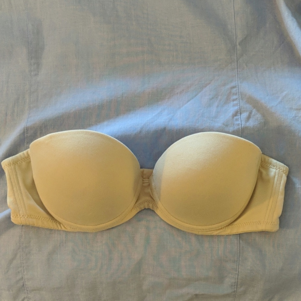 Body by Victoria Strapless Bra, Nude size 34A